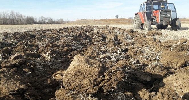 Kuraklık yaşayan çiftçiler tarlalarını süremiyor