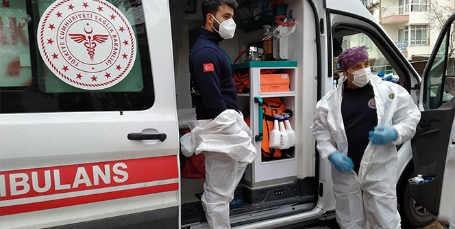 İşte bir Covid-19 hastasının hastaneye taşınma süreci