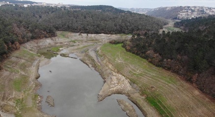 İstanbulda yağışların azalması sonrasında barajlar alarm veriyor
