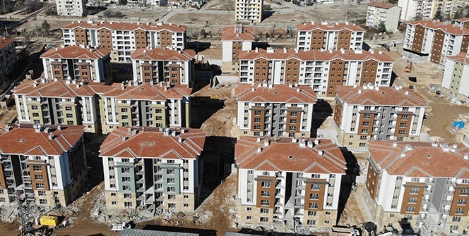 Elazığ'da binlerce modern deprem konutu hızla yükseliyor