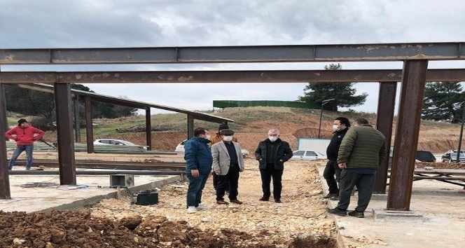 Vali Aktaş, Trafik Eğitim Parkı çalışmalarını inceledi
