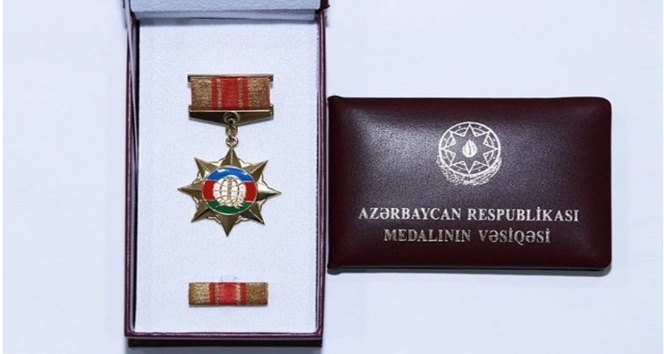 Serdar Ünsal, Azerbaycan Cumhurbaşkanlığınca madalya ile ödüllendirildi