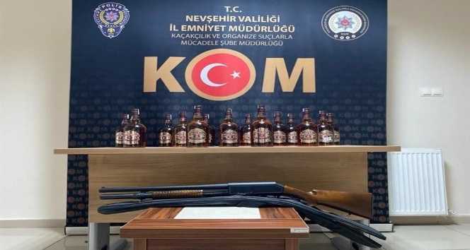 Yılbaşı denetimleri öncesinde 15 şişe kaçak viski ele geçirildi
