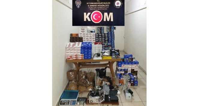 İnternetten elektronik sigara sarma makinesi satmaya çalışanlara yönelik operasyon