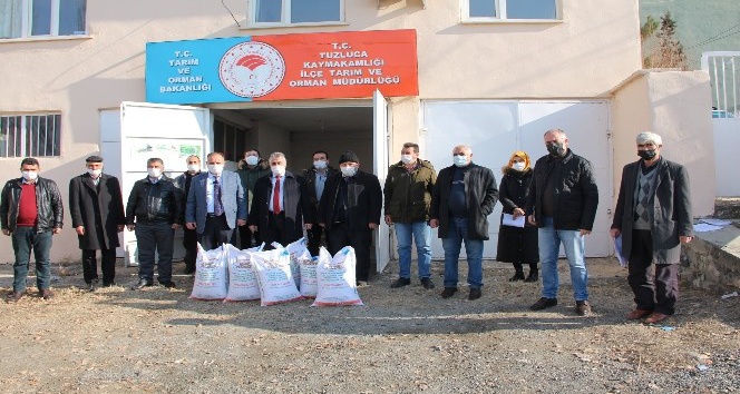 Iğdır’da çiftçilere Baklagil tohumu dağıtıldı