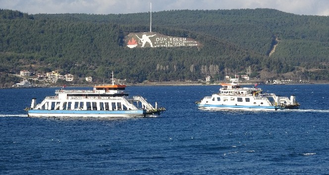 Çanakkale’de ada seferlerine fırtına engeli