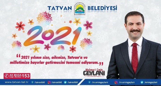 Başkan Geylani’den yeni yıl mesajı