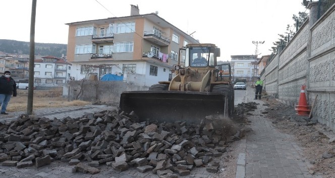 Nevşehir Belediyesi altyapı hamlesini sürdürüyor