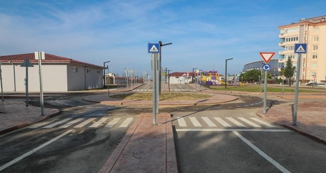 Ordu’da çocuklar için trafik eğitim parkı