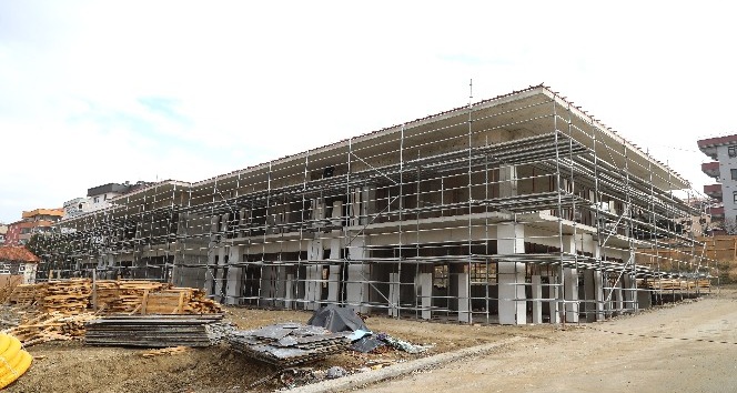 Çankaya’nın yeni hizmet binası hızla tamamlanıyor