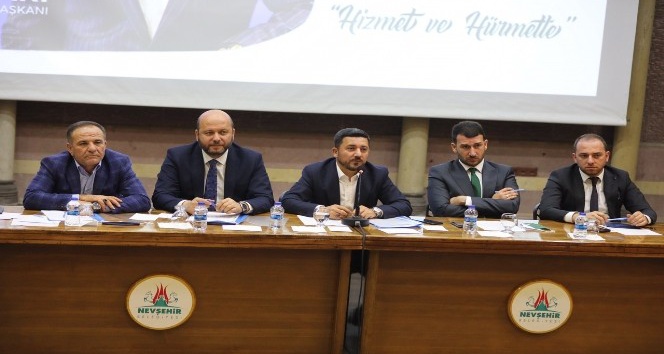 Nevşehir Belediye Meclisi yeni yılın ilk toplantısını gerçekleştirdi