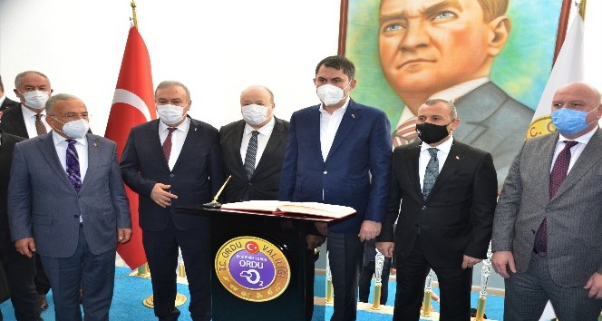 Çevre ve Şehircilik Bakanı Kurum Ordu’da