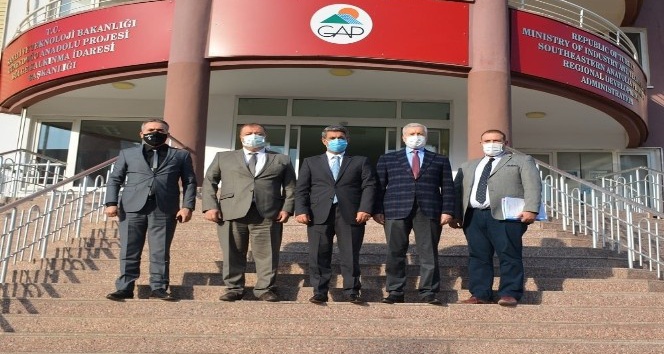 GAP Başkanı Açıkgöz ile Başkan Ramazan bir araya geldi