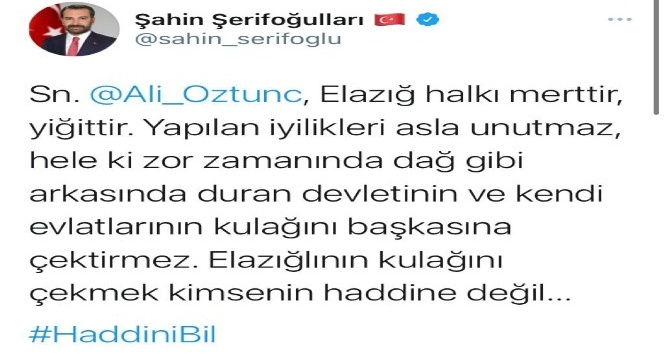 CHP Genel Başkan Yardımcısı Öztunç’a “kulak çekme” tepkisi