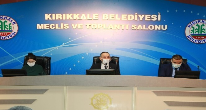 Kırıkkale Belediyesi 2021 yılının ilk meclis toplantısı gerçekleştirdi