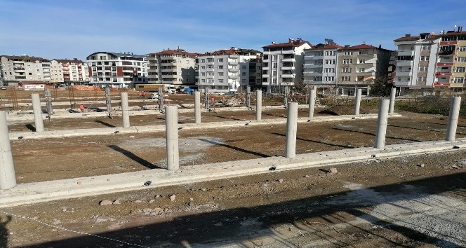 Fatsa kapalı pazar yeri Nisan’da açılıyor
