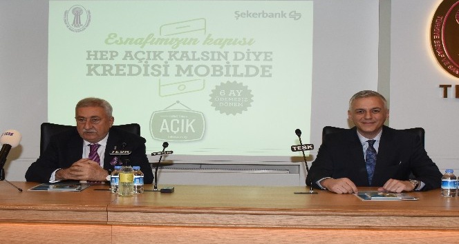 Esnafın kapısı hep açık kalsın diye Şekerbank’tan büyük adım