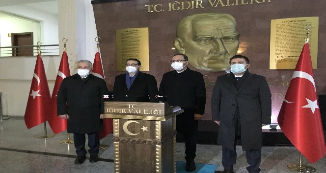Bakan Dönmez ve Kasapoğlu’nun Iğdır ziyareti