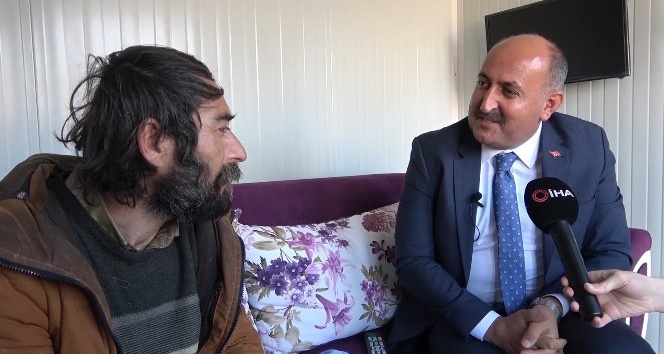 Kimsesiz vatandaşa ev sürprizi