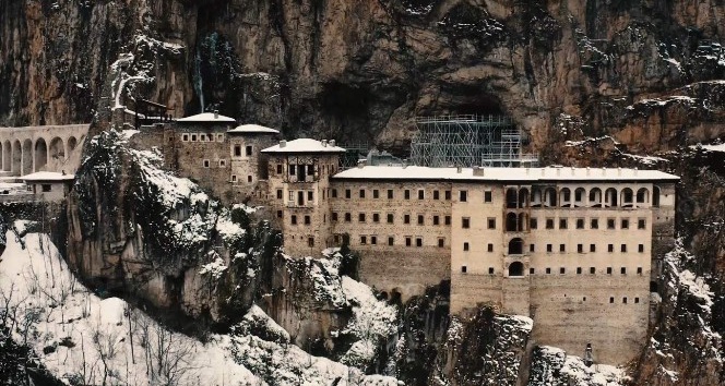 Sümela Manastırı’na ziyaretçi yasağı Mart ayına kadar sürecek