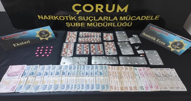 Çorum’da uyuşturucu operasyonu; 1 zanlı tutuklandı