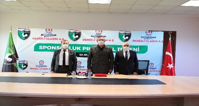 Büyükşehir Ulaşım AŞ’den, Denizlispor’a 3 milyon 750 bin TL’lik sponsorluk