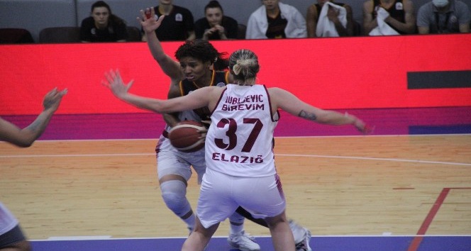 Kadınlar Basketbol Süper Ligi: Elazığ İl Özel İdare: 79 - Galatasaray: 87