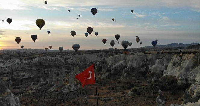 Kapadokya’da 2023 yılında hedef 7 buçuk milyon turist