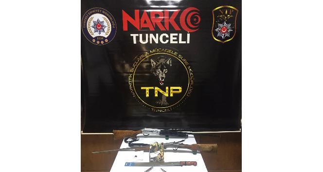 Tunceli’de torbacı operasyonu: 8 gözaltı