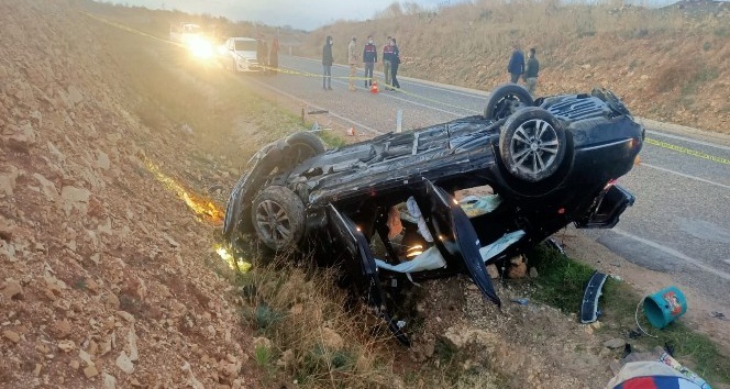 Kilis’te feci kaza: 1 ölü, 4 yaralı