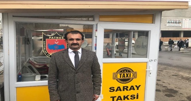 Patnos Şoförler Odası Başkanlığı , taksicilerin çalışma koşullarını iyileştirmek için ilçede olmayan taksi duraklarını yaptı.