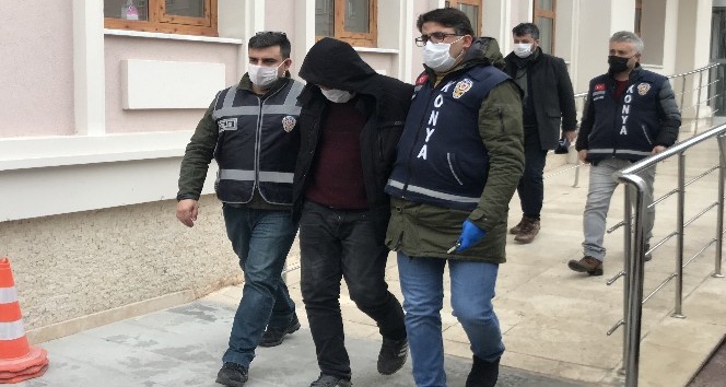 Konya’da kayınpederi ve bacağını öldüren zanlı tutuklandı