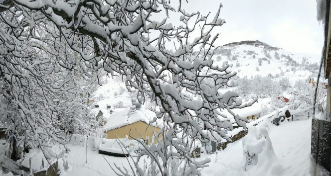 Tunceli’de kar 132 köy yolunu ulaşıma kapattı