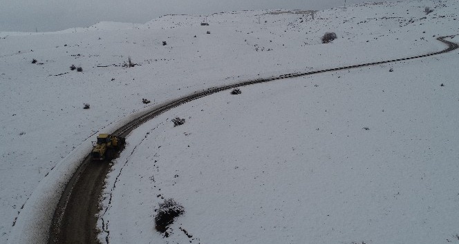 Sivas’ta 37 köy yolu ulaşıma kapalı
