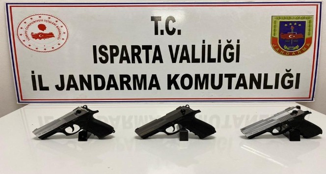Isparta’da silah ticareti operasyonu: 1 gözaltı