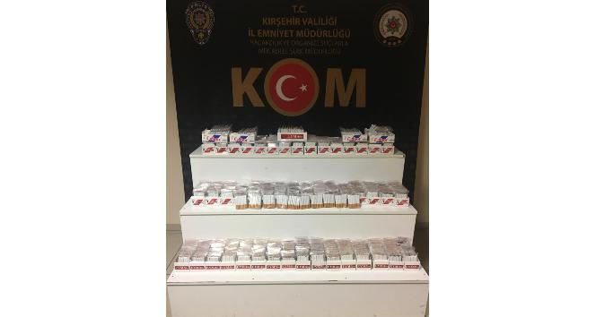 Kırşehir’de kaçak tütün operasyonu