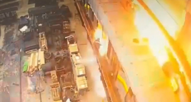 Rusya&#039;da tamiri devam eden tren vagonunda patlama: 1 ölü