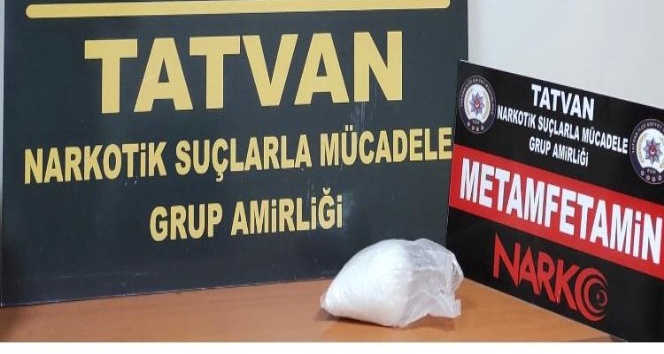 Bitlis’te metanfetamin ele geçirildi