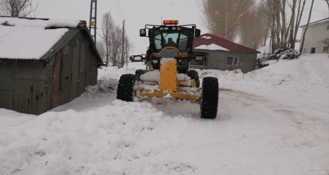 Bingöl’de kar 281 köy yolunu ulaşıma kapattı