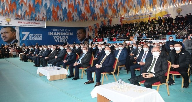 AK Parti Bitlis İl Başkanlığı 7’nci Olağan Kongresi yapıldı