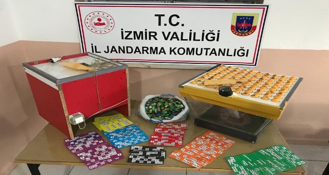 İzmir’de 45 kişiye kumar baskını: 291 bin TL para cezası kesildi