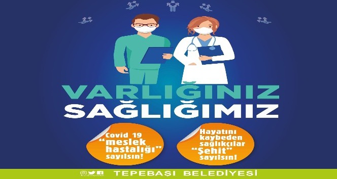 Başkan Ataç’tan sağlık çalışanlarına: “Varlığınız sağlığımızdır”