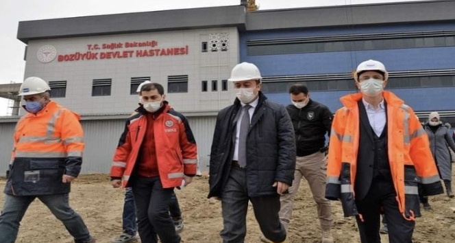Yeni Bozüyük Devlet Hastanesi inşaatının yüzde 70’i tamamlandı