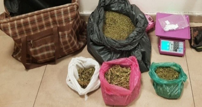 Gaziantep’te 7 kilo uyuşturucu madde ele geçirildi