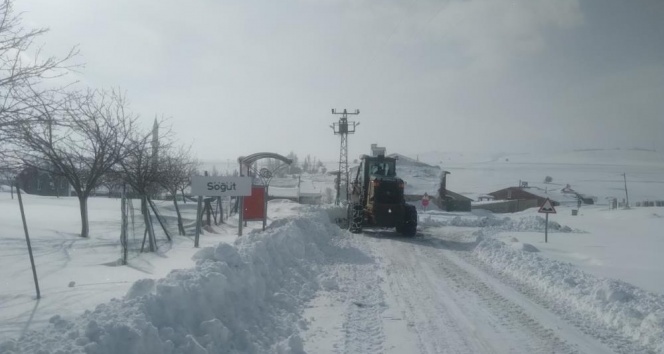 Malatya&#039;da kar nedeniyle 698 mahalle yolunu ulaşıma açtı