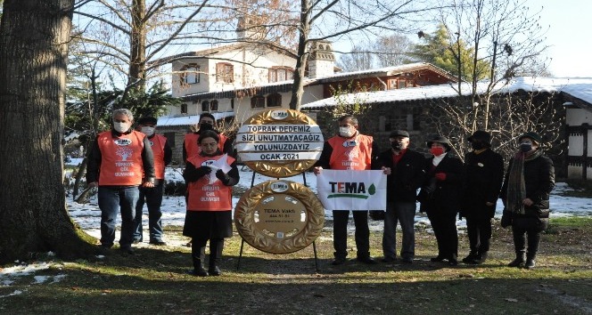 Toprak Dede kurduğu arboretumda anıldı