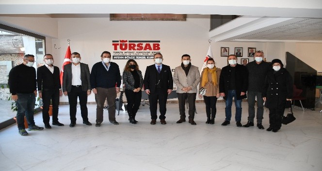 CHP’li Tezcan TÜRSAB Aydın Bölgesel Temsul Kurulu’nu ziyaret etti