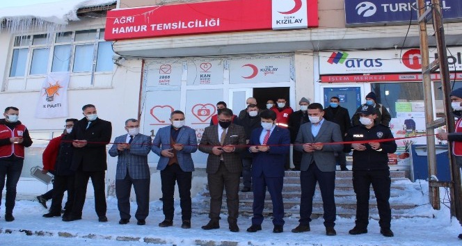 Türk Kızılayı Hamur temsilciliği açıldı