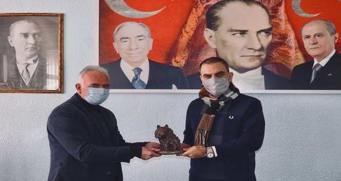 KAPTİD Başkanı Dinler, MHP Ürgüp İlçe Başkanı Öz’ü ziyaret etti
