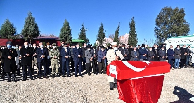 Kore Gazisi Erdoğan son yolculuğuna uğurlandı